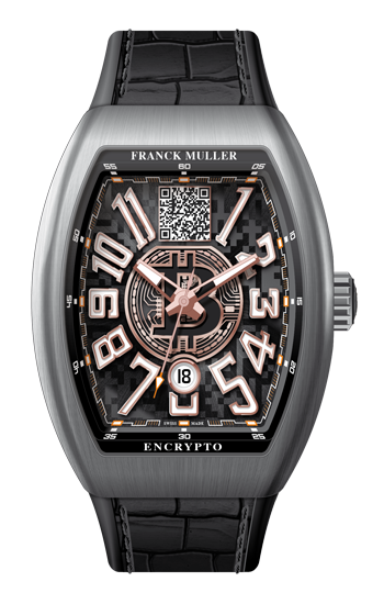 Franck Muller, Mens 45mm, Titanium Case, Gold Elemento