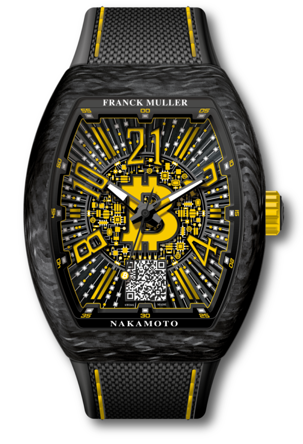 Franck Muller, Mens 45mm, Carbon Fiber, Nakamoto